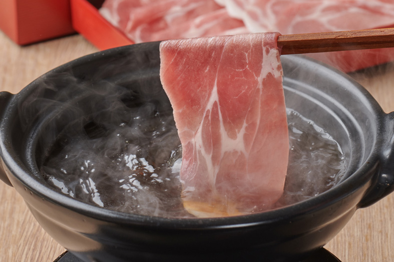 かごの屋 しゃぶしゃぶ　厳撰豚コース